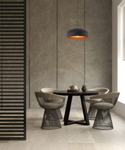 Κρεμαστό μονόφωτο 1 x Ε27 μαύρο Ø40 – BV05-00031