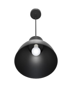 Κρεμαστό μονόφωτο 1 x Ε27 μαύρο Ø27,5 – BV05-00042