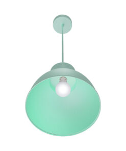 Κρεμαστό μονόφωτο 1 x Ε27 πράσινο Ø27,5 – BV05-00045