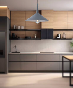 Κρεμαστό μονόφωτο 1 x Ε27 γκρι Ø40 – BV05-00052