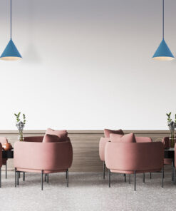 Κρεμαστό μονόφωτο 1 x Ε27 μπλε Ø22 – BV05-00063