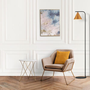 Φωτιστικό δαπέδου 1 x E27 μαύρο/χρυσό – BV05-00068