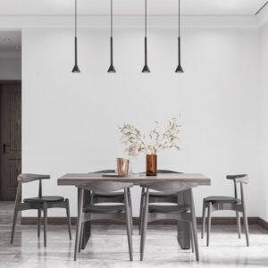 Κρεμαστό φωτιστικό 4 x GU10 μαύρο – BV05-00071