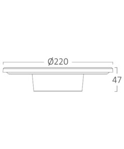 Απλίκα PALERMO 12w CCT IP65 – BG37-00281