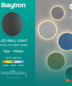 Απλίκα “Palermo” 10w CCT IP65 – BG37-00181