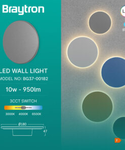 Απλίκα “Palermo” 10w CCT IP65 – BG37-00182