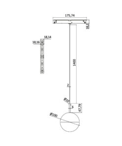 BRY-PDT100-7W-48VDC-3000K-BLC-MAG. TRACK – BD62-00401