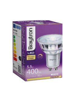 Λάμπα led GU10 Γυάλινη Dimmable 5.5W 38° 2700k – BA27-60650