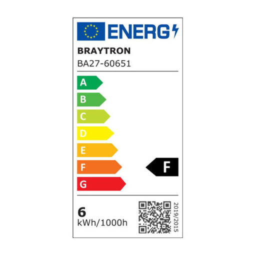 Λάμπα led GU10 Γυάλινη Dimmable 5.5W 38° 4000k – BA27-60651