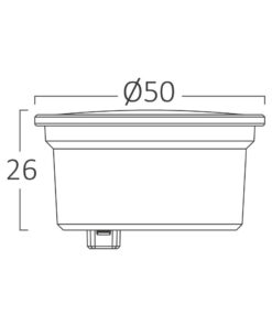 Λάμπα led modul MR16 38° 220V 5w 6500k – BA23-10503