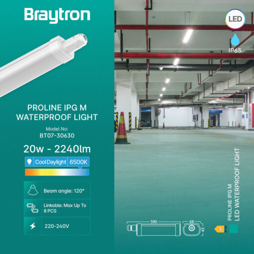 BRY-PROLINE-IPG-M-22W-6500K-IP65-WATERPROOF LIGHT – BT07-30630