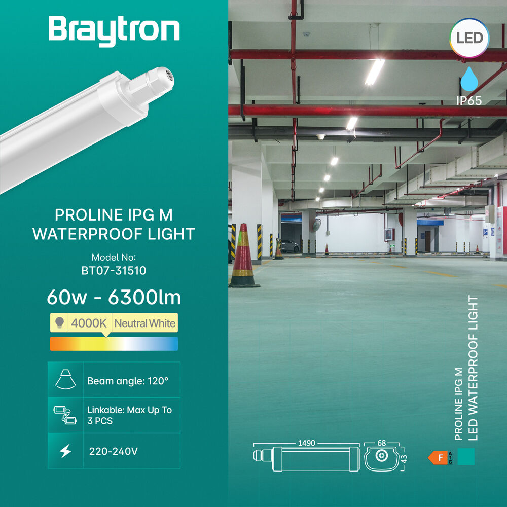 BRY-PROLINE-IPG-M-60W-4000K-IP65-WATERPROOF LIGHT – BT07-31510