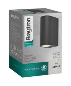 Απλίκα up down “Rita” για GU10 Ανθρακί – BG32-00222