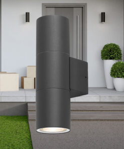 BRY-RITA-S-WL.2-GRY-2xGU10-IP44-WALL LIGHT – BG32-00322