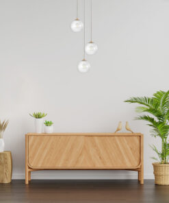 Κρεμαστό φωτιστικό 3 x G9 χρυσό – BV01-00022