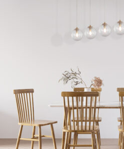 Κρεμαστή ράγα 5 x G9 χρυσή – BV01-00024