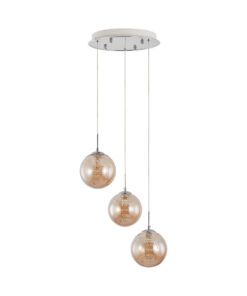 Κρεμαστό τρίφωτο με κρύσταλλο 3 x G9 – BV01-00035