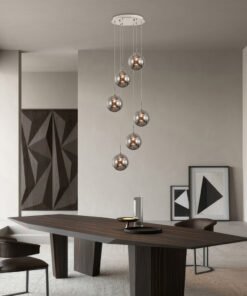 Κρεμαστό πεντάφωτο με κρύσταλλο 6 x G9 – BV01-00032