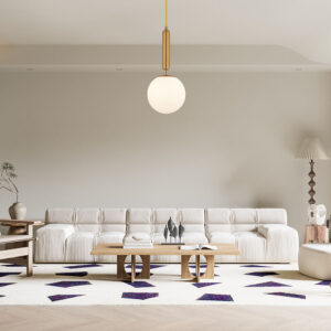 Κρεμαστό μονόφωτο 1 x G9 χρυσό Ø15 – BV01-00060