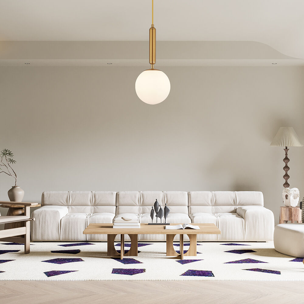 Κρεμαστό μονόφωτο 1 x G9 χρυσό Ø15 – BV01-00060