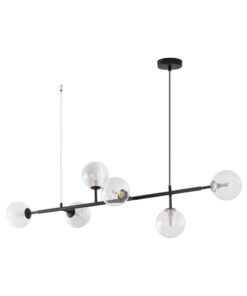 Κρεμαστή ράγα 6 x G9 μαύρη – BV01-00121