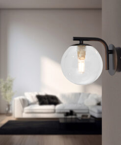 Απλίκα 1 x G9 μαύρη – BV01-00123