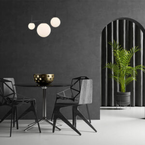 Κρεμαστό φωτιστικό 3 x G9 μαύρο – BV01-00107