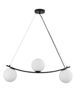 Κρεμαστή ράγα 3 x G9 μαύρη – BV01-00116