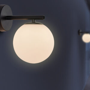 Απλίκα 1 x G9 μαύρη – BV01-00117