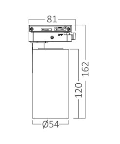 Σποτ μονοφασικό Led 15w 3IN1 Μαύρο – BD40-00481