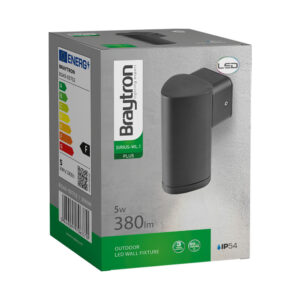 BRY-SIRIUS-WL.1-5W-3000K-IP54-WALL LIGHT – BG40-00702