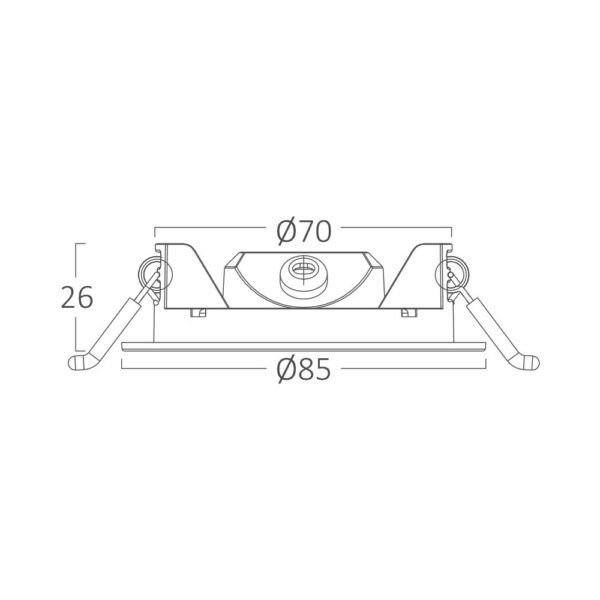 Πάνελ 4w CCT Dimmable Λευκό – BP01-90480
