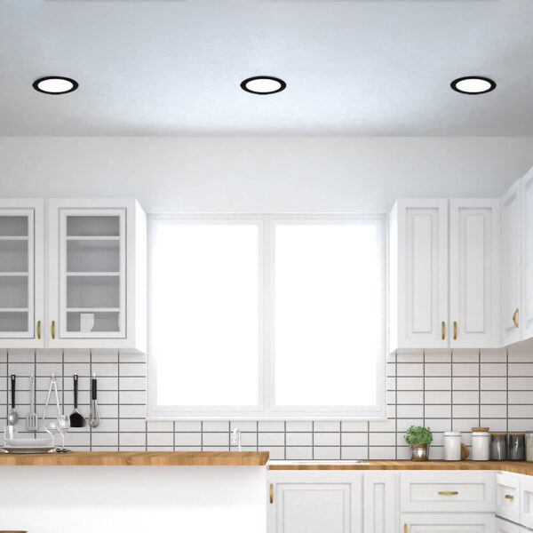 Πάνελ 6w CCT Dimmable Μαύρο – BP01-90681