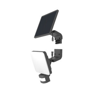 Προβολέας ηλιακός (solar) IP54 15w 1500lm CCT με ανίχνευση – BG36-00281