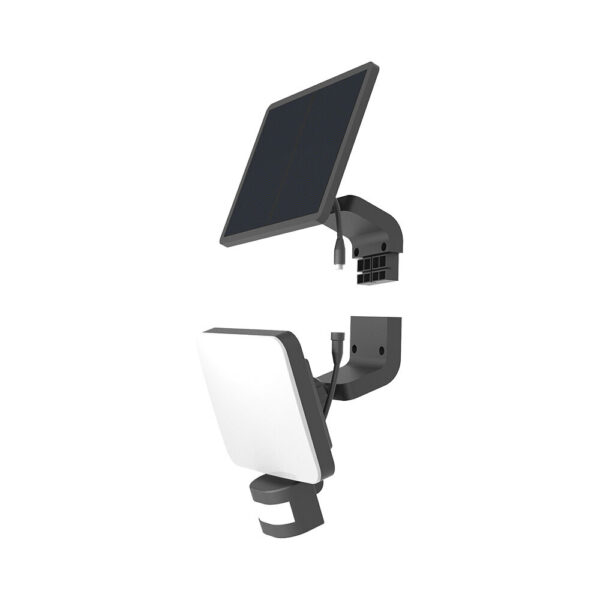 Προβολέας ηλιακός (solar) IP54 15w 1500lm CCT με ανίχνευση – BG36-00281