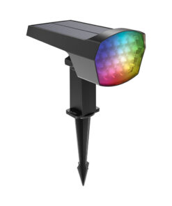 Σποτ (Solar) Καρφωτό 12W IP65 RGB Γκρί – BG36-00592