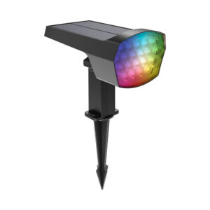 Σποτ (Solar) Καρφωτό 12W IP65 RGB Γκρί – BG36-00592