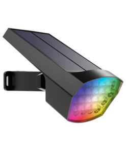 Σποτ (Solar) Καρφωτό 12W IP65 RGB Γκρί – BG36-00592