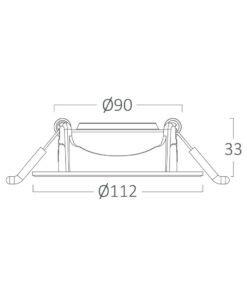 Σποτ Led Kινητό 10w Στρογγυλό 3CCT Λευκό – BD02-01080