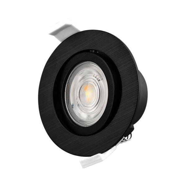 Σποτ led dimmable 7w 630lm CCT (μαύρο) – BD02-60781
