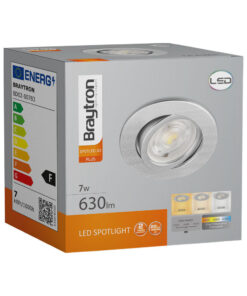 BRY-SPOTLED G3-7W-RND-SLV-3IN1-LED SPOTLIGHT – BD02-00783