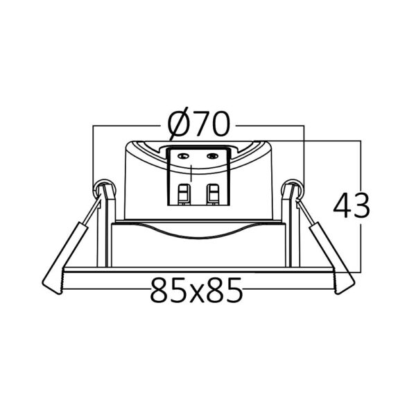 BRY-SPOTLED G3-7W-SQR-BLC-3IN1-LED SPOTLIGHT – BD02-10781