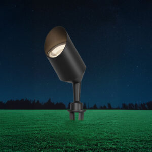 BRY-SPOTLUX-GU10-GRY-PLS-IP65-LED SPIKE LIGHT – BT25-00351