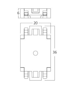 BRY-SR02-48VDC-BLC-MAG.STRAITH CONNECTOR – BY41-80011
