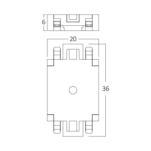 BRY-SR02-48VDC-BLC-MAG.STRAITH CONNECTOR – BY41-80011