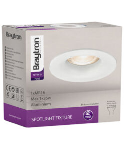 Σποτ Tetra Στρογγυλό Λευκό – BH03-04050