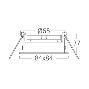 BRY-TETRA-D-SQR-BLC-SPOTLIGHT – BH03-04041