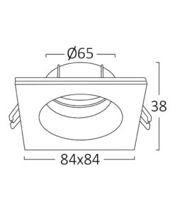 BRY-TETRA-IP-SQR-WHT-IP54-SPOTLIGHT – BH03-02110