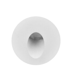 BRY-VECTOR-A-RND-WHT-2W-3000K-IP65-WALL LIGHT – BG38-02200