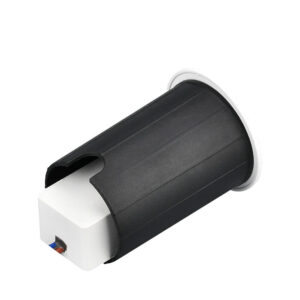 BRY-VECTOR-A-RND-WHT-2W-3000K-IP65-WALL LIGHT – BG38-02200